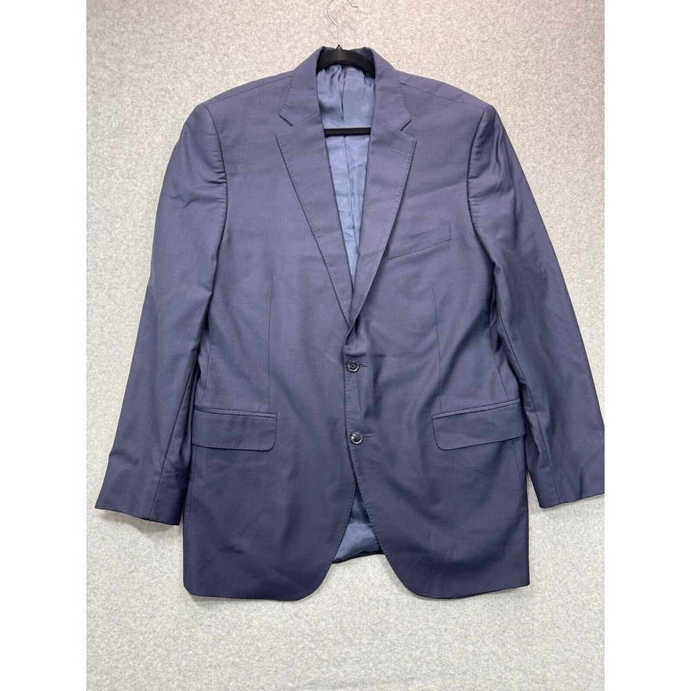Peter Millar Blazer Mens 44T Navy Wool Jacket Coat Career Professional Luxury